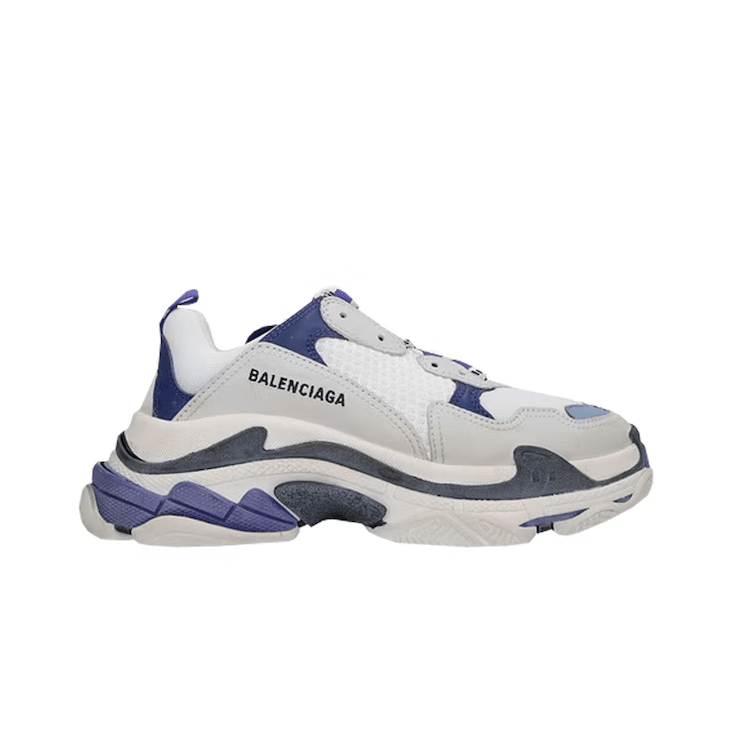 Triple S White Purple